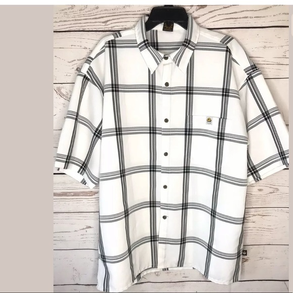 low ryder Other - VTG LowRider  Plaid Button Up Short